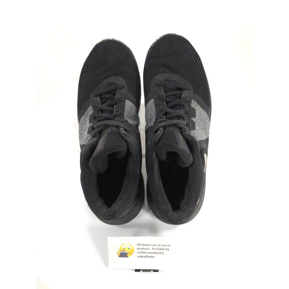 Nike Air Precision II Lace Up Athletic Shoe Mens Size 8 AA7069-090 Black - Picture 6 of 9